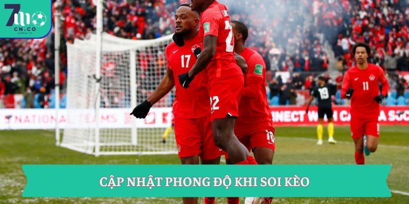 Cập nhật phong độ khi soi kèo
