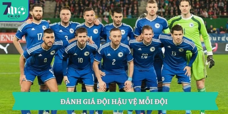 Đánh giá đội hậu vệ mỗi đội