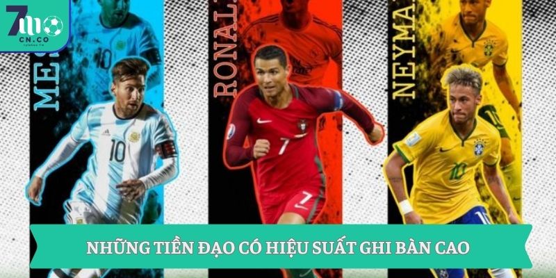 Những tiền đạo có hiệu suất ghi bàn cao